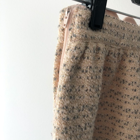 Janie and Jack | Ruffle Bow Top w Tweed Skirt - Picture 9 of 10